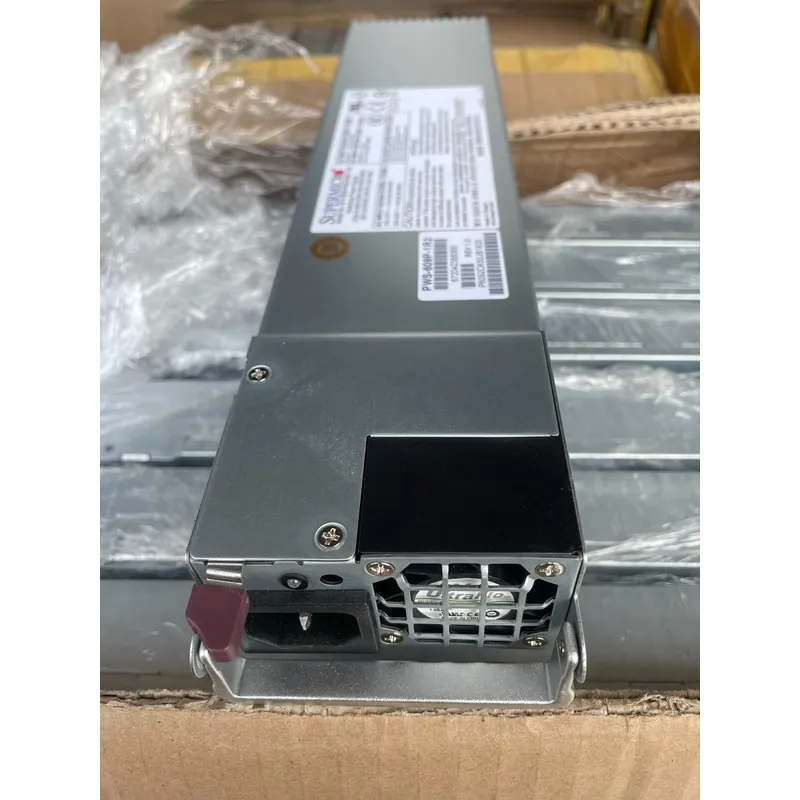 Power Supply 650W - 슈퍼마이크로 PWS-609P-1R2 650W 서버 전원 공급