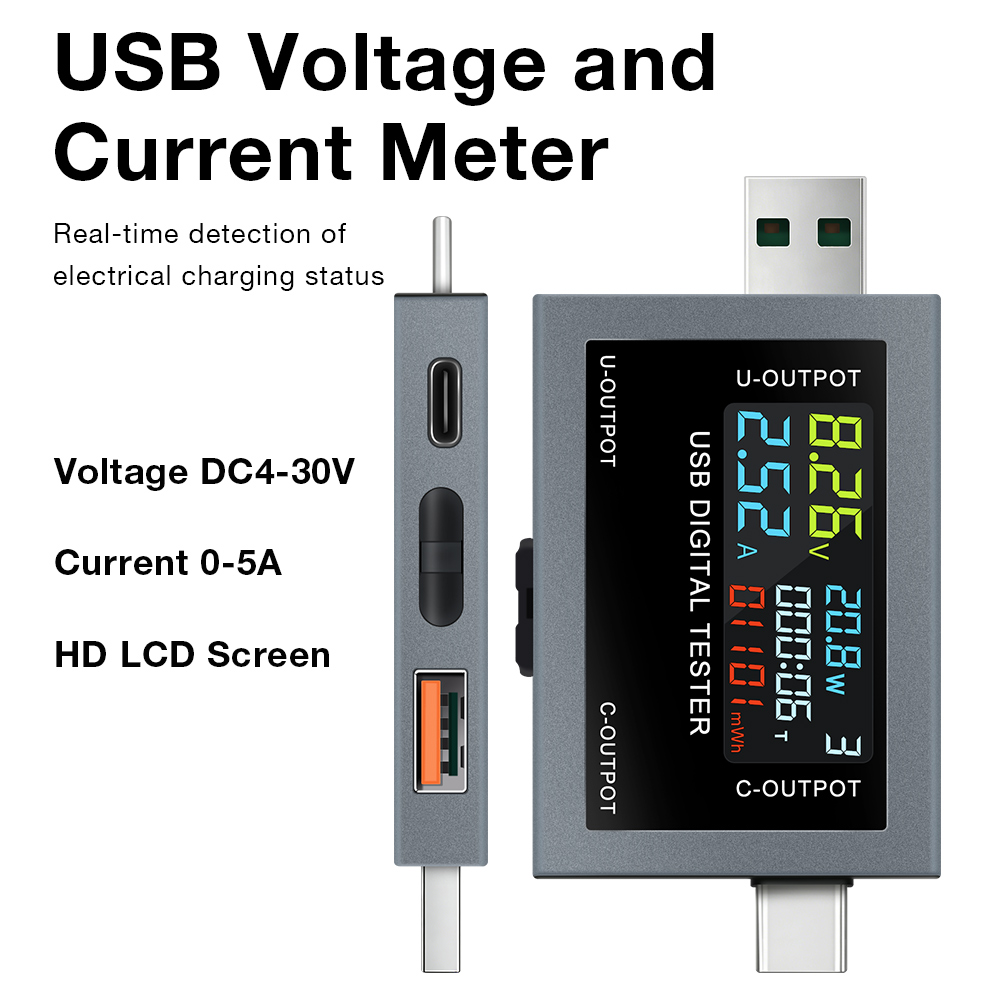 Power Supply Tester - USB Type-C 충전 테스터 DC 4.5-50V