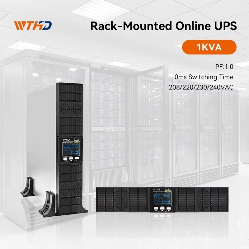 Pc Power Supply - 고주파 온라인 랙 마운트 UPS 1KVA