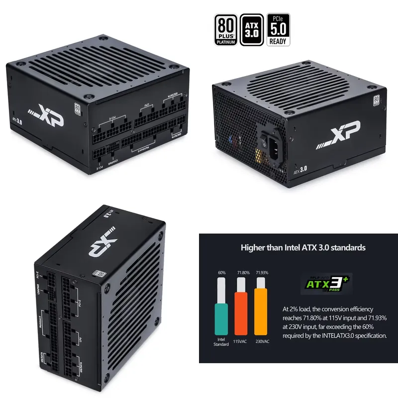 Pc Power Supply - 【CHIMU HOME】 850/1000/1200W 80 Plus 골드