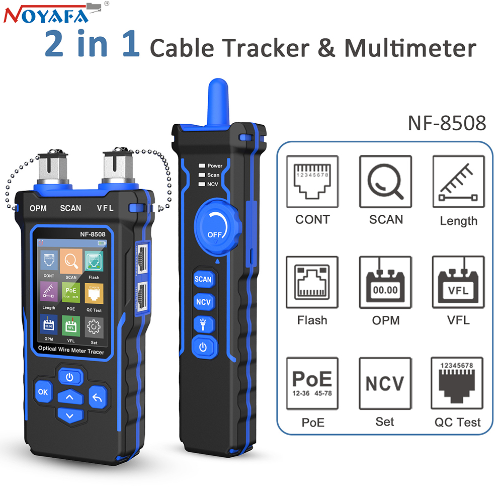 Power Supply Tester - NOYAFA NF-8508 네트워크 케이블 테스터 LAN