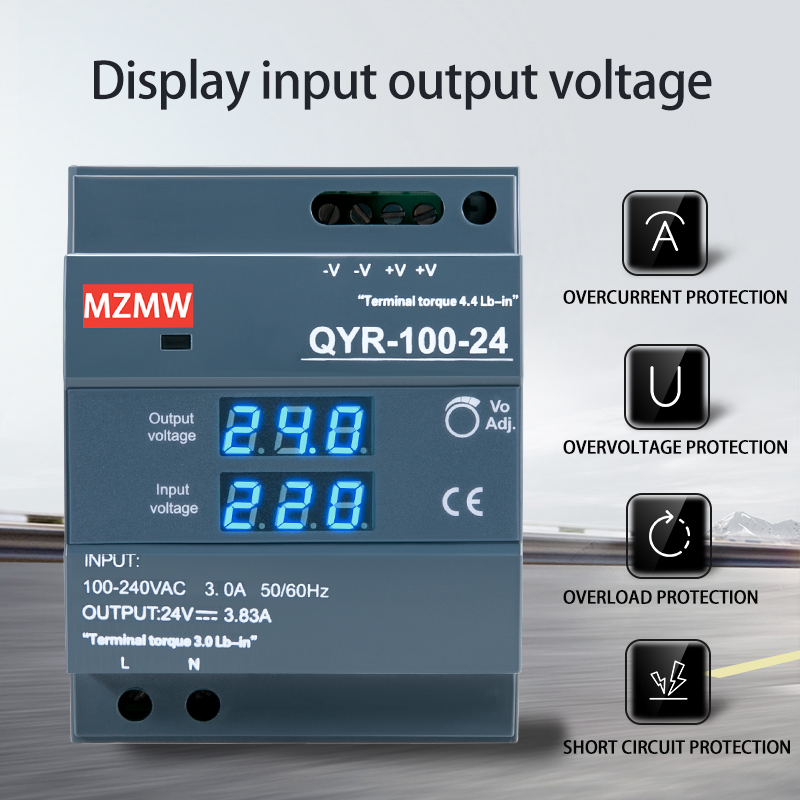 MZMW 60W 100W 150W DIN 레일 스위칭  - Smps Power Supply 리뷰 및 가격