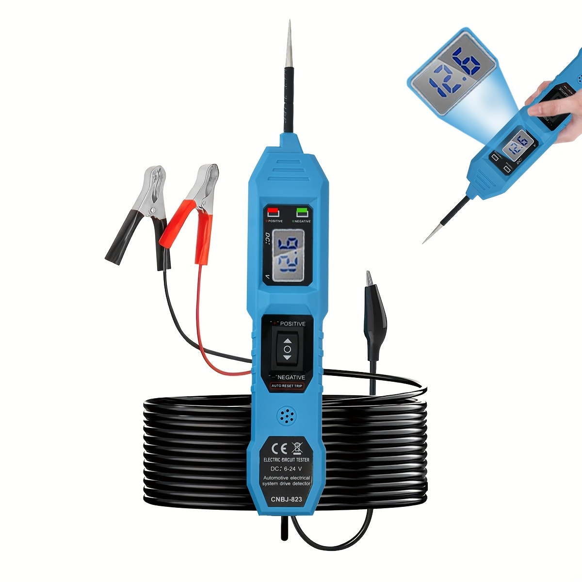 전원 회로 프로브 테스터 6V-24V DC 자동차 전기 - Power Supply Tester 리뷰 및 가격