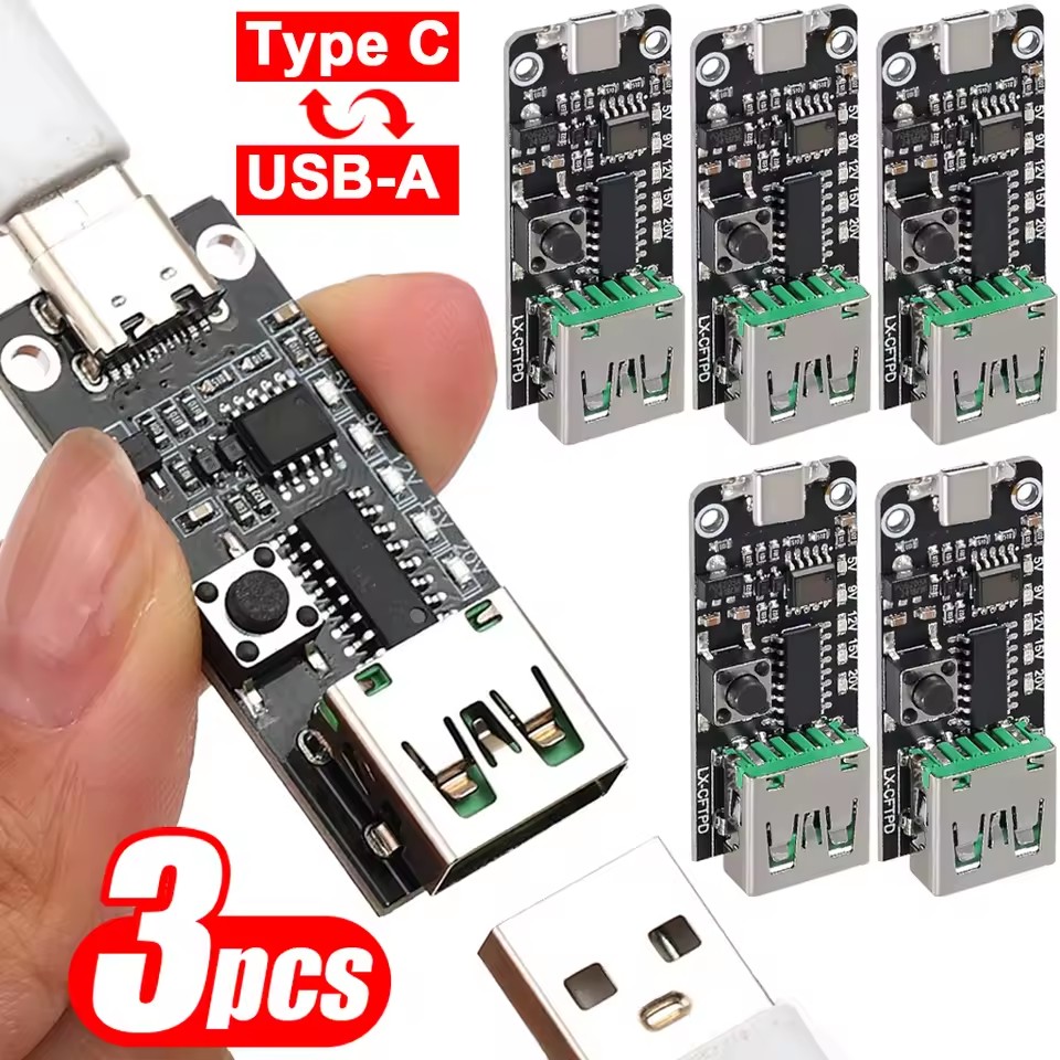 1~3개 USB-C 5A PD 트리거 보드, Type- - Modular Power Supply 리뷰 및 가격