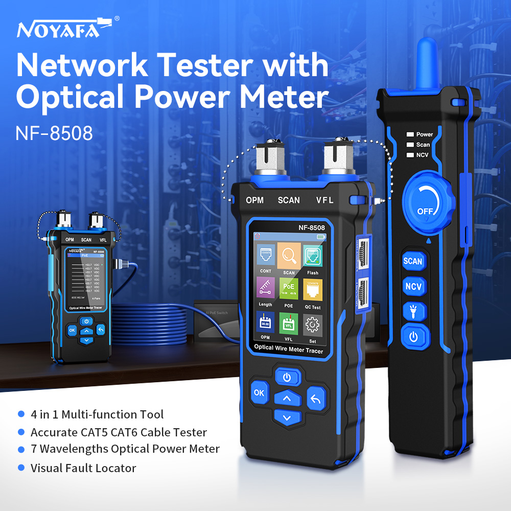 NOYAFA NF-8508 케이블 추적기 LAN 광 파 - Power Supply Tester 리뷰 및 가격