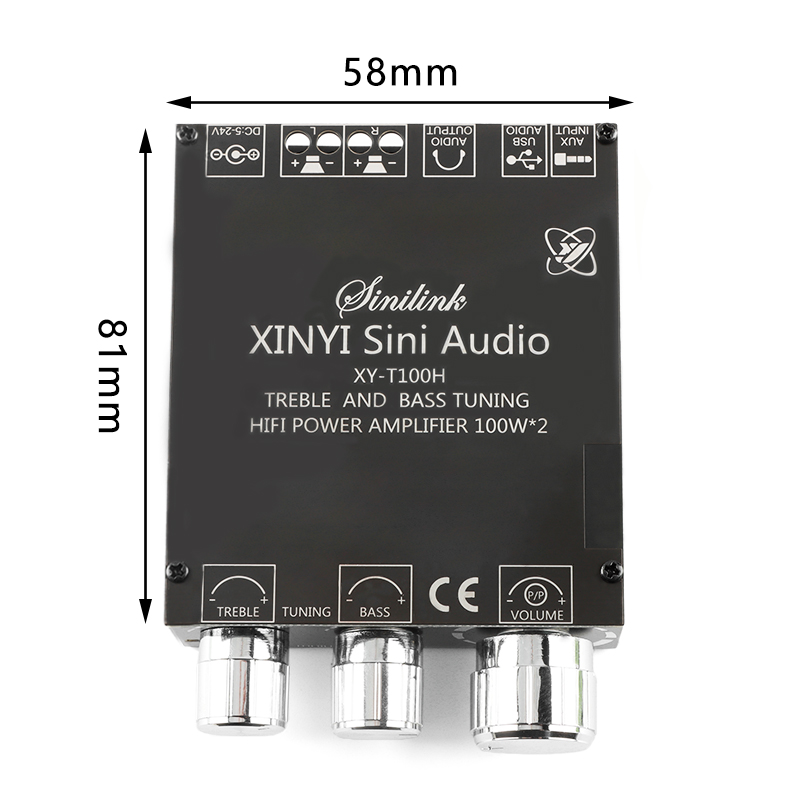 스테레오 디지털 전력 증폭기 보드, 블루투스 호환 XY - Modular Power Supply 리뷰 및 가격