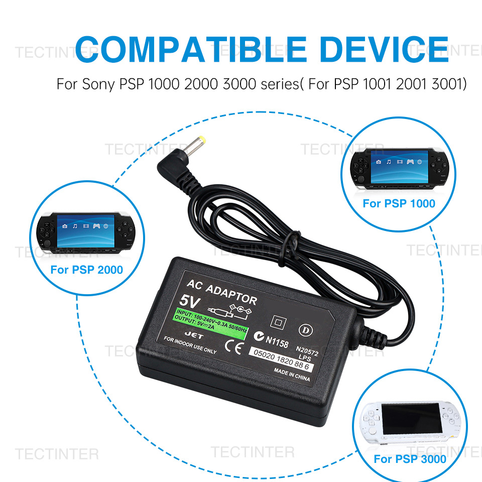EU US 플러그 AC 어댑터 벽면 충전기 (PSP 충 - Smps Power Supply 리뷰 및 가격